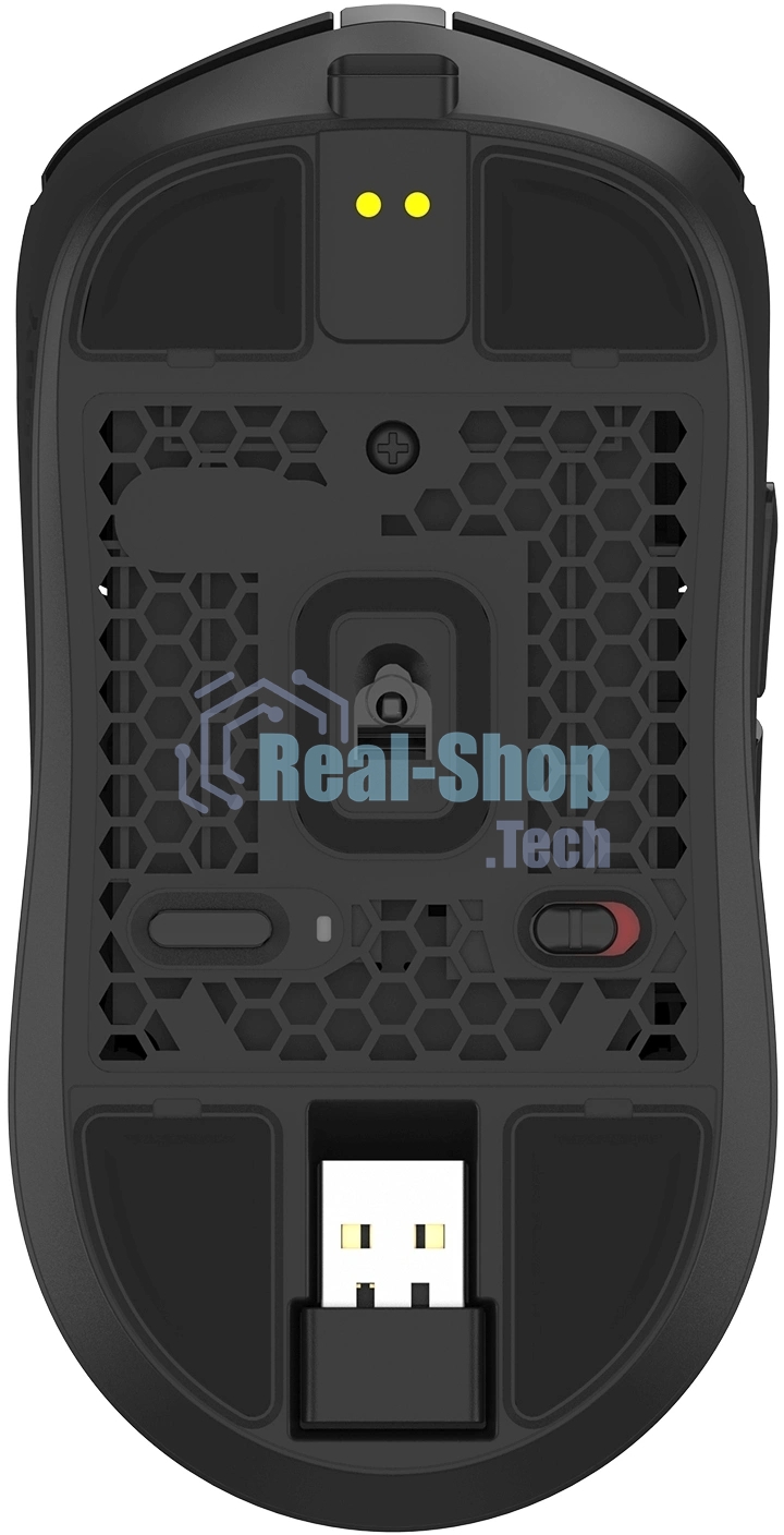 Мышь беспроводная/проводная A4tech Bloody R77UltraDock черный, 20000 dpi, USB Type-A, радиоканал, кнопки - 5