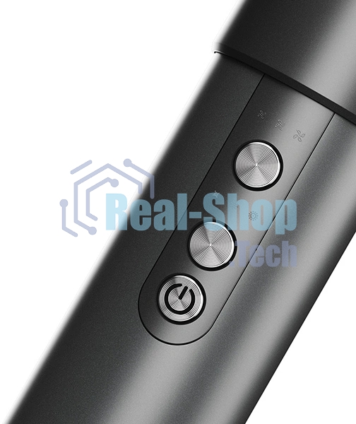 Фен-щетка Haier HHS-602 графитовый, 1400 Вт, 25 мм