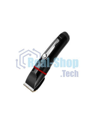 Машинка для стрижки волос Centek CT-2101 черный 3 Вт, LED, Li-Ion1200 до 3 часов, USB зарядка, 6 насадок