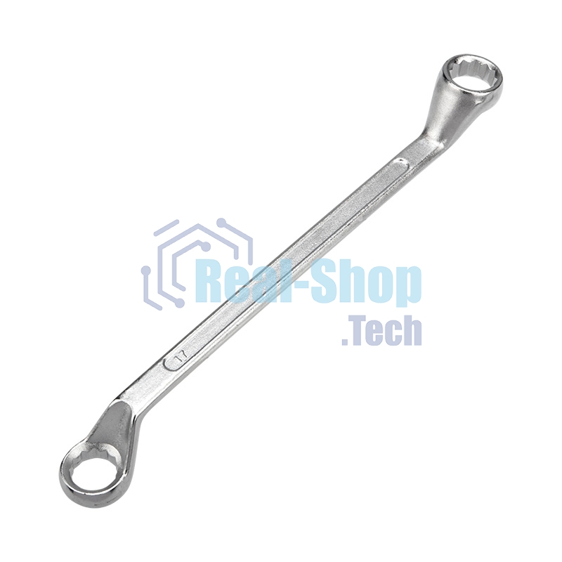 Ключ накидной коленчатый Rexant 17х19 мм, хром