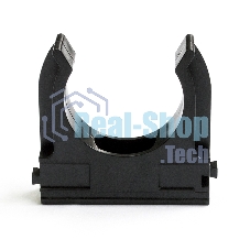 Крепеж-клипса Rexant для трубы ø 16 мм, черная (100 шт./уп.)