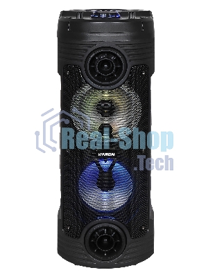 Минисистема Hyundai H-MC170 черный 80Вт/FM/USB/BT/SD/MMC