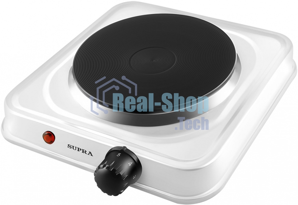 Плита настольная электрическая SUPRA HS-102 белый