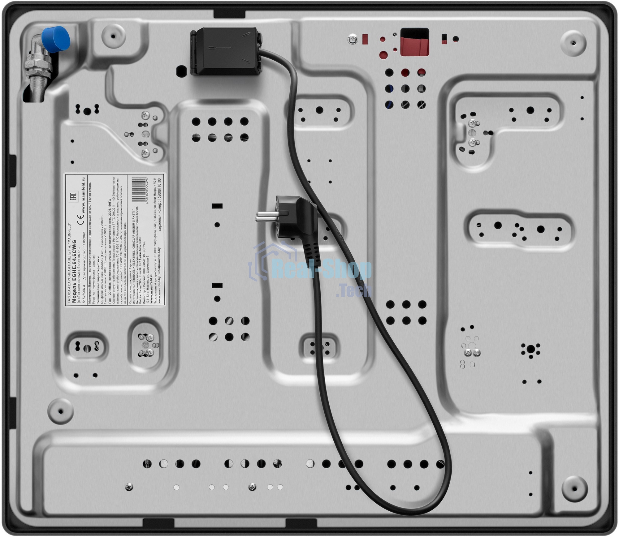 Газовая варочная панель Maunfeld EGHE.64.6CB/G
