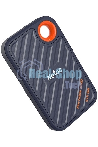 Внешний SSD Netac ZX20, 512 Gb, USB 3.2 Gen 2x2 Type-C, R/W 2000/1800, черный