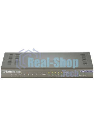 Интернет-телефония D-Link DVG-5008SG/A1A Голосовой шлюз с 8 FXS-портами, 1 WAN-портом 10/100/1000Base-T и 4 LAN-портами 10/1000Base-T
