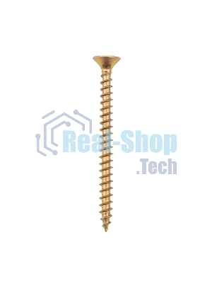 Саморез универсальный Kranz 5х60, желтый цинк, упаковка поставщика (4 800 шт.)