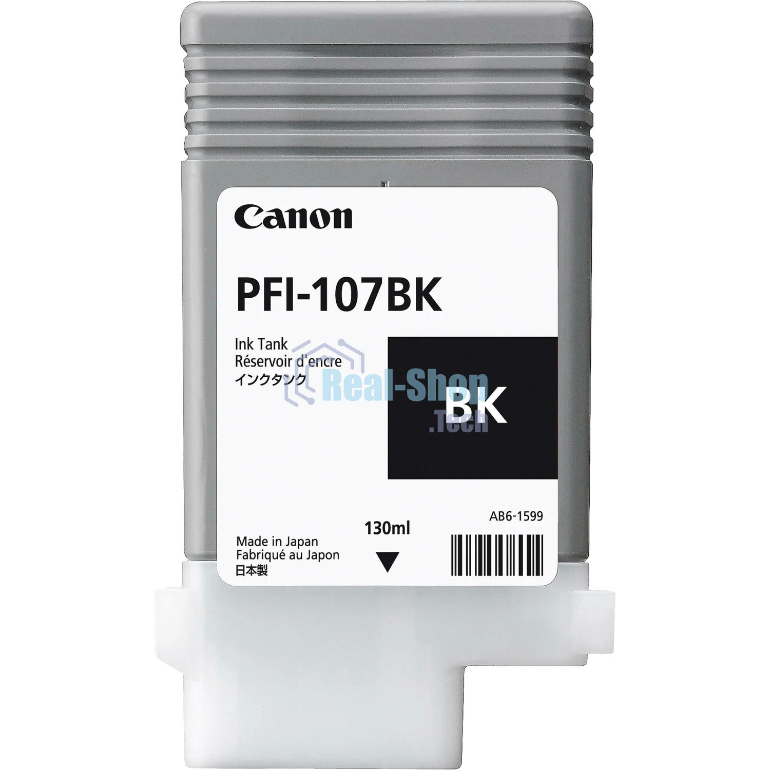 Картридж струйный Canon PFI-107BK (6705B001) черный (130 мл) для Canon iP F680/685/780/785