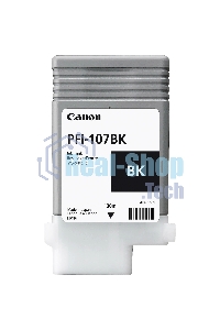 Картридж струйный Canon PFI-107BK (6705B001) черный (130 мл) для Canon iP F680/685/780/785