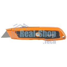 Нож Sparta выдвижное трапециевидное лезвие, двухкомпонентный корпус