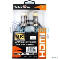 Кабель HDMI-HDMI 1M V2.1 TCG300-1M TELECOM