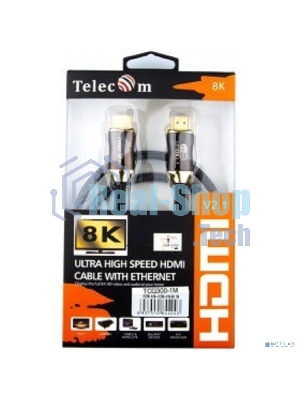 Кабель HDMI-HDMI 1M V2.1 TCG300-1M TELECOM