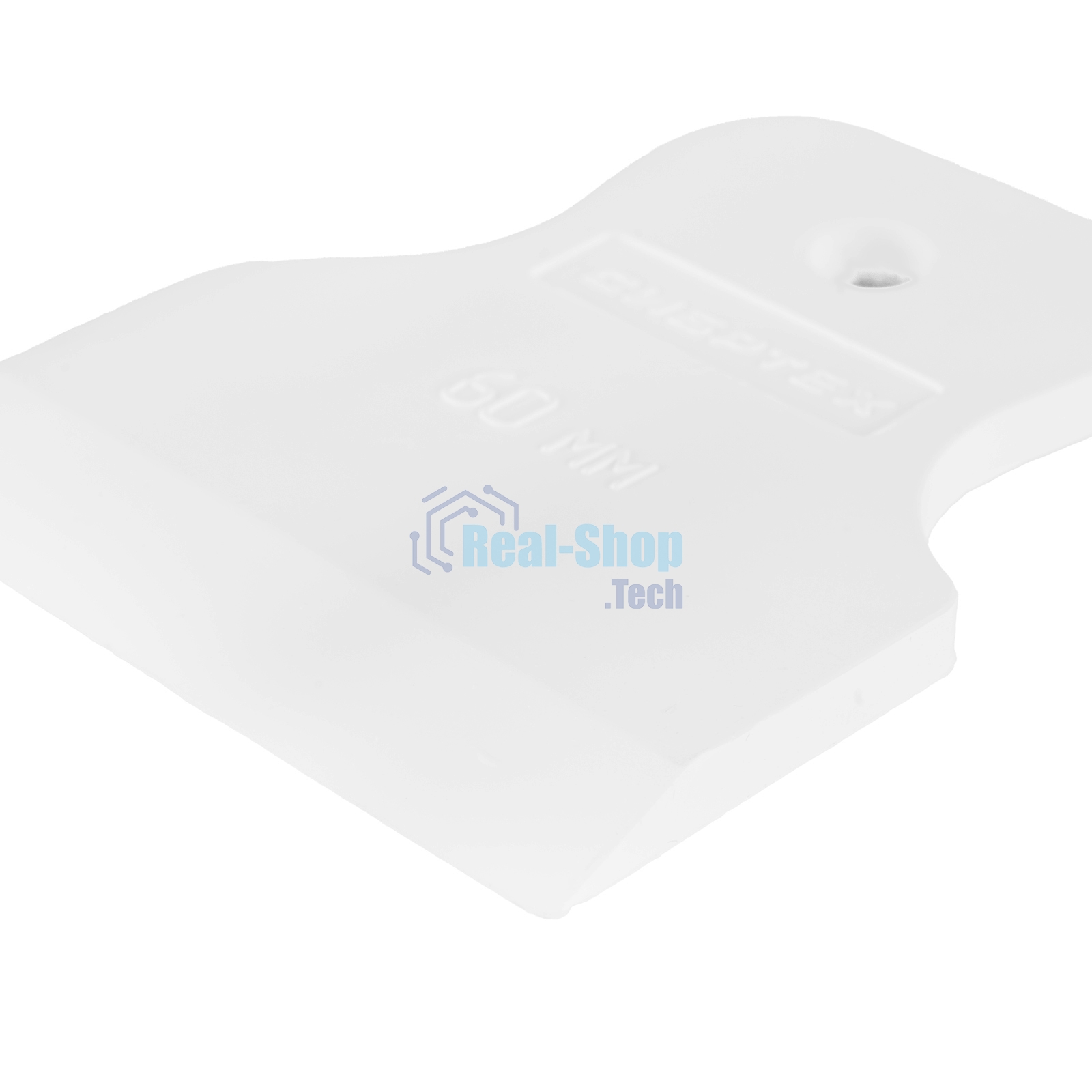 Шпатель Сибртех белая резина, 60 мм