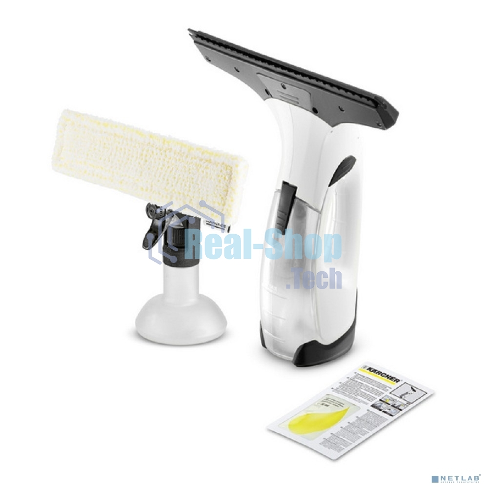 Мойщик окон Karcher WV 2 Plus шир.скреб.:280мм пит.:от аккум. белый/черный