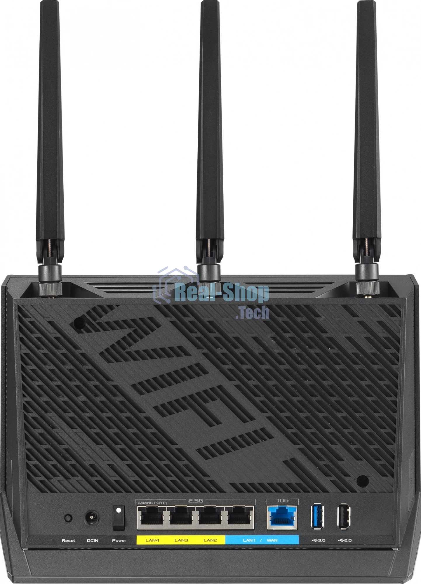 Маршрутизатор ASUS RT-BE86U, черный/красный, 90IG08W0-MO9A0V