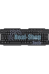 Клавиатура беспроводная Defender Element HB-195 RU USB черный