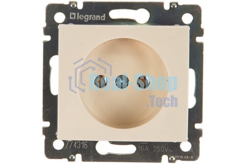 Розетка Legrand 774316 Valena без заземления (слоновая кость)