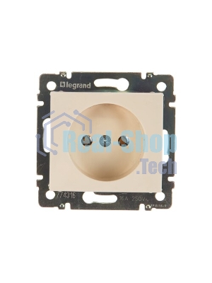 Розетка Legrand 774316 Valena без заземления (слоновая кость)