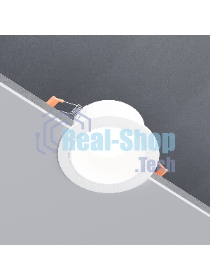 Встраиваемый светодиодный светильник 25082/LED 7W 4200K чёрный