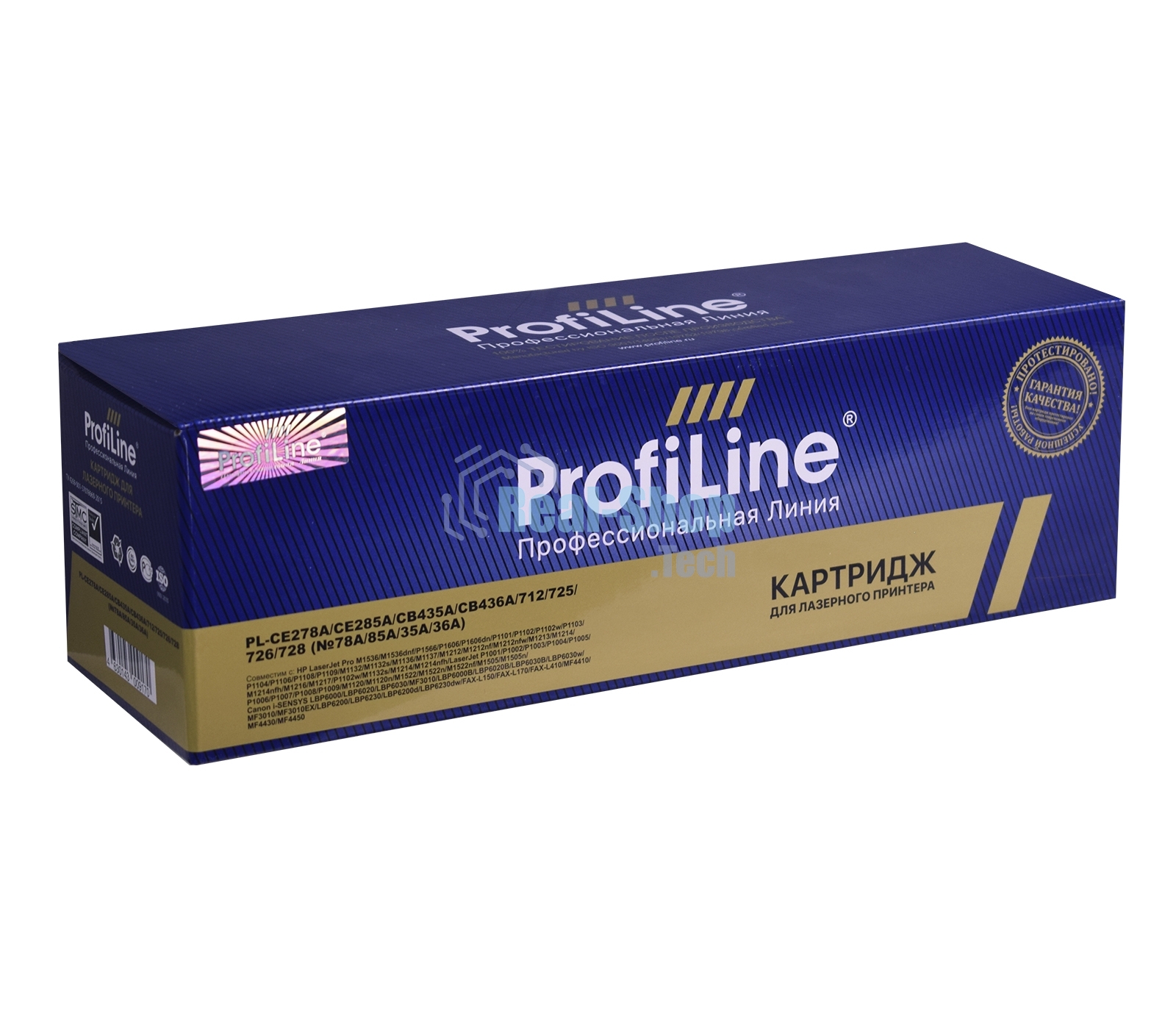 Картридж лазерный ProfiLine PL-CE278A/CE285A/CB435A/CB436A/712/725/726/728 (№78A №85A №35A №36A) для принтеров HP LaserJet Pro M1536/M1536dnf/P1566/P1606/P1606dn/P1101/P1102/P1102w/P1103/P1104/P1106/P1108/P1109/M1132/M1132s/M1136/M1137/M1212/M1212nf/M1212nfw/M1213/M1214/M1214nfh/M1216/M1217/P1102w/M1132s/M1214/M1214nfh/LaserJet P1001/P1002/P1003/P1004/P1005/P1006/P1007/P1008/P1009/M1120/M1120n/M1522/M1522n/M1522nf/M1505/M1505n/Canon i-SENSYS LBP6000/LBP6020/LBP6030/MF3010/LBP6000B/LBP6020B/LBP6030B/LBP6030w/MF3010/MF3010EX/LBP6200/LBP6230/LBP6200d/LBP6230dw/FAX-L150/FAX-L170/FAX-L410/MF4410/MF4430/MF4450/MF4550/MF4570/MF4580/MF4730/MF4750/MF4780/MF4890 2000 копий