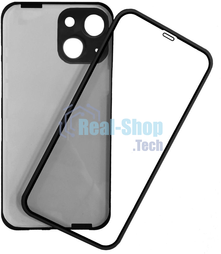 Чехол (клип-кейс) GRESSO Smart Slim 360, для Apple iPhone 13, черный gr17smt501