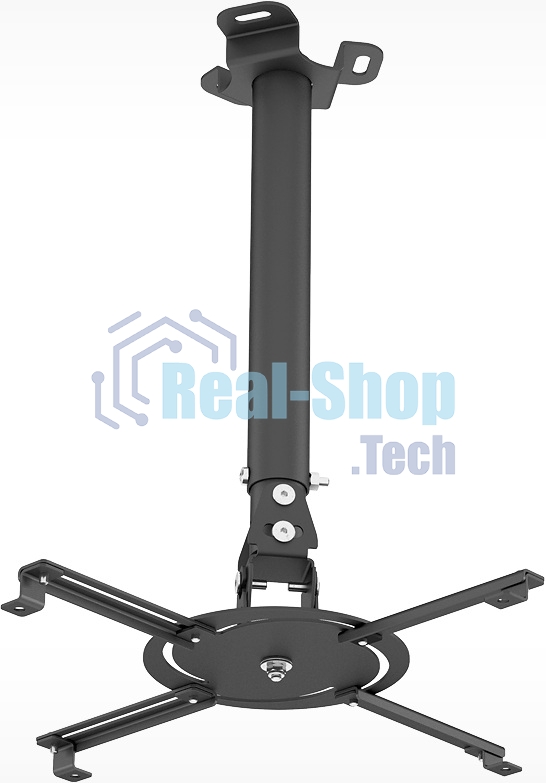 Кронштейн для проектора Holder PR-104-B черный макс.20кг потолочный поворот и наклон
