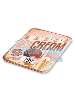 Весы кухонные Beurer KS19 Ice Cream макс.вес:5кг рисунок