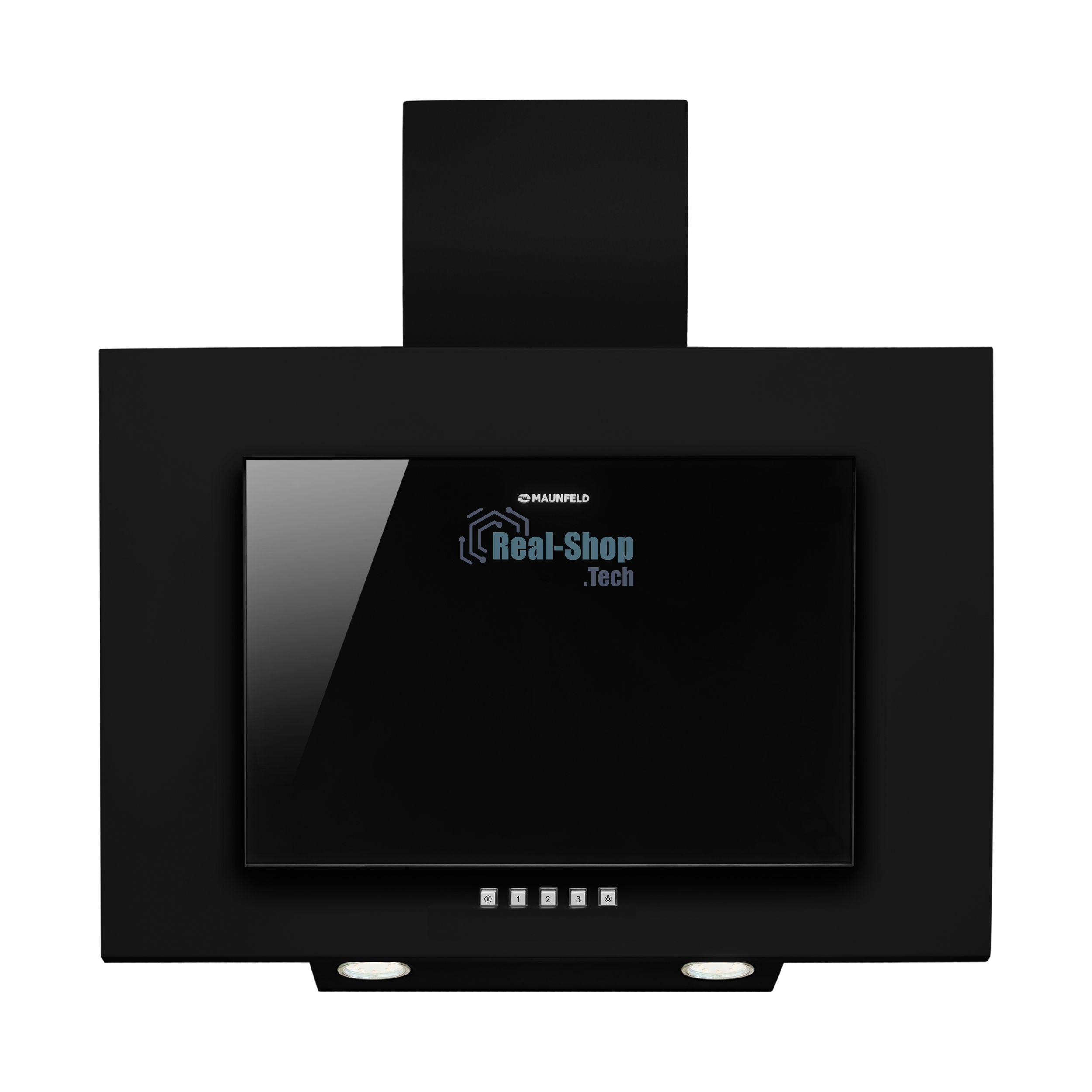 Вытяжка наклонная Maunfeld Tower C 60 черный, 60 см, 650 куб. м/ч, 51 дБ