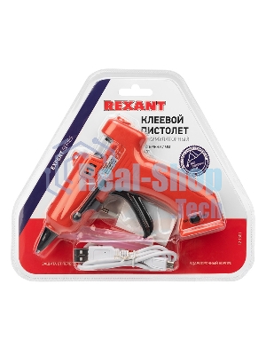 Клеевой пистолет Rexant, 10 Вт, Ø7 мм, 