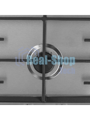 Газовая варочная панель LEX GVS 321 Inox 4000Вт 2 комфорки нерж.сталь