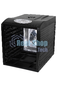 Сушка для фруктов и овощей Hyundai HYFD-P1801 18под. 700Вт черный