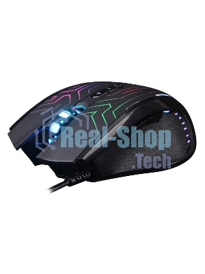 Мышь проводная A4Tech X87 черный, 2400 dpi, USB, кнопки - 8