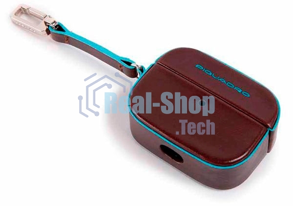 Чехол для наушников Piquadro Blue Square AC5308B2/MO коричневый натур.кожа
