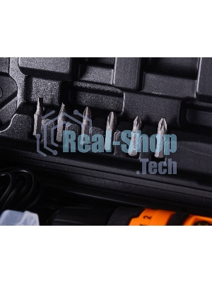 Дрель-шуруповерт Вихрь ДА-16Л-2КА, 16 В, 1,5 Ач, 32 Нм, щеточный