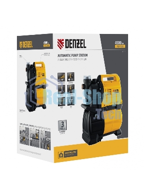 Насосная станция Denzel PSХ1300х-pro 1300Вт 4500л/ч ресивер 24л подъем 48м