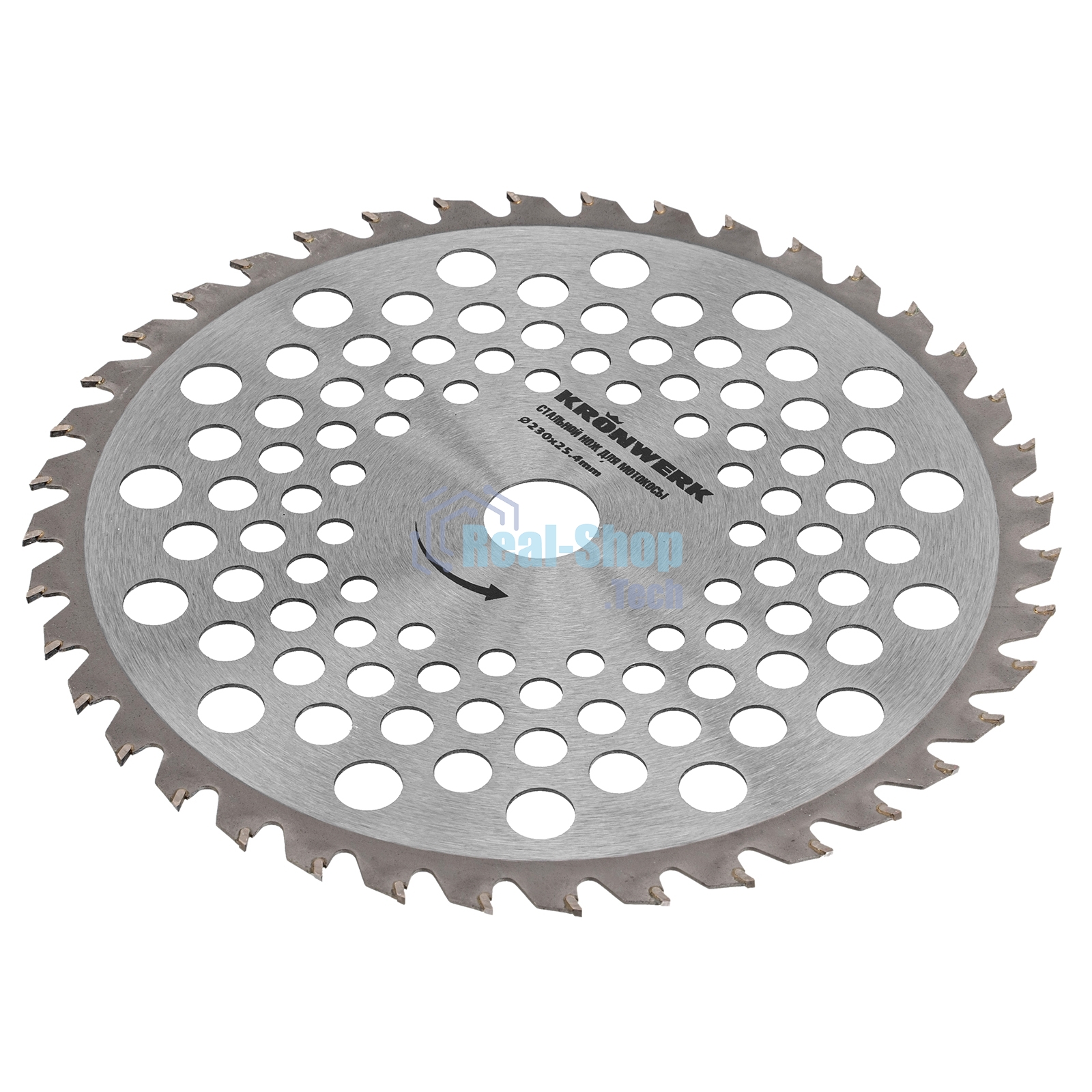 Нож для триммера 230х25,4, 40 зубьев Kronwerk
