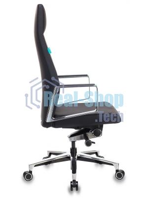 Кресло Бюрократ JONS/BLACK черный, кожа