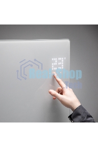 Конвектор Denzel OptiPrime-2000 белый, 2000 Вт, 25 м2, термостат, дисплей, WiFi