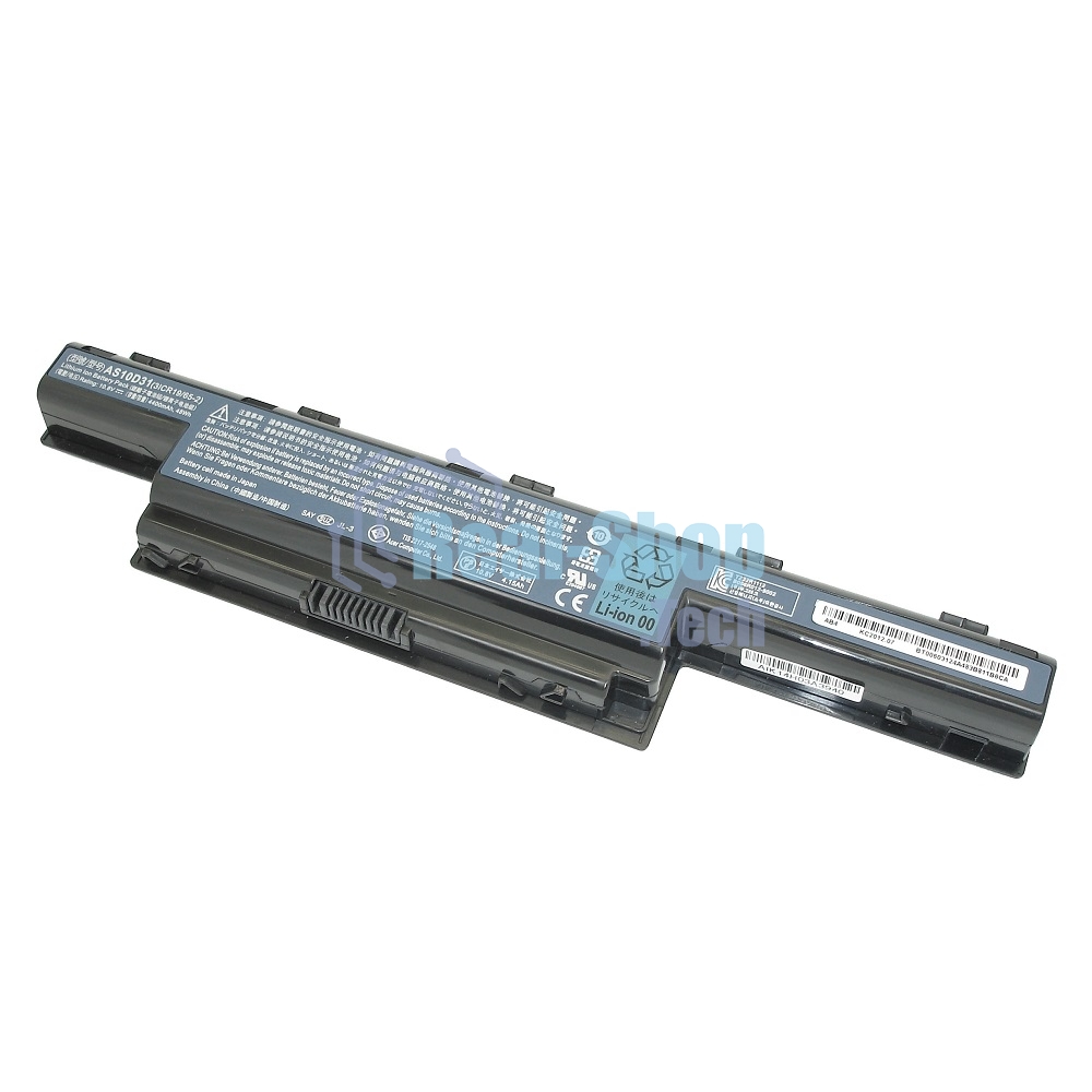 Аккумуляторная батарея для ноутбука Acer Aspire 5741 4741 серий 10.8-11.1V 4400mAh черный