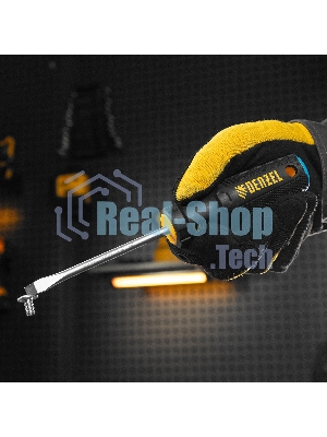 Отвертка Denzel SL6x100 мм, S2, 3к рукоятка