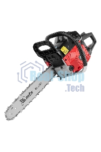 Пила цепная бензиновая MTX S-5218, шина 45 см, 52см3, 3 л.с., шаг 0,325, паз 1,5 мм, 72 зв