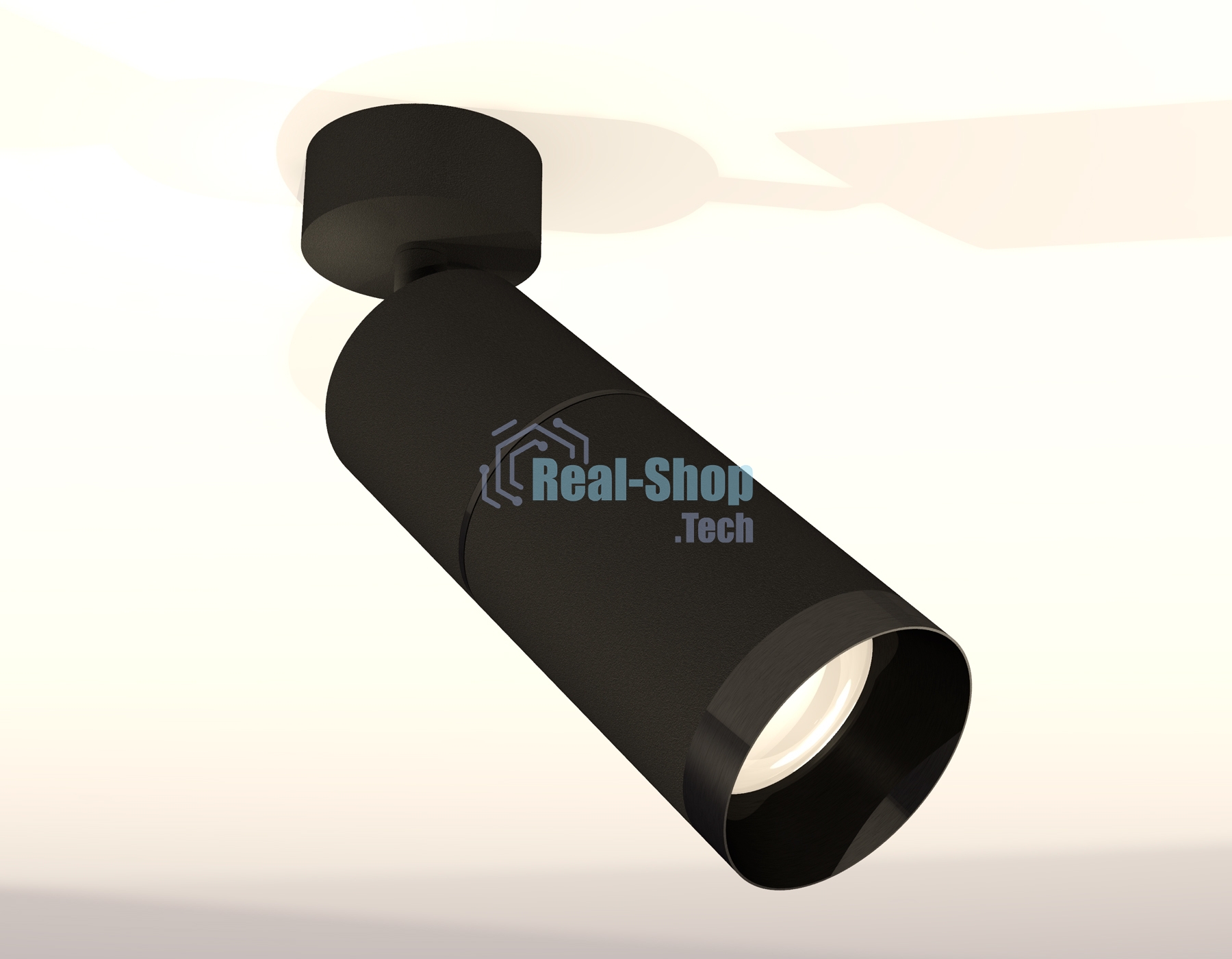Светильник Ambrella Light XM6313011 SBK/PBK черный песок/черный полированный MR16 GU5.3 (A2210, C6302, A2061, C6313, N6131)