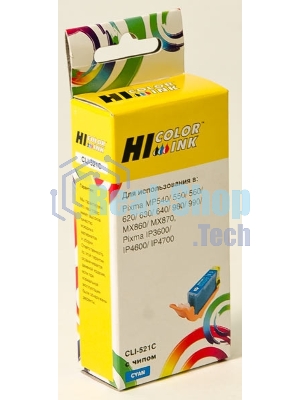 Картридж Canon PIXMA iP3600/iP4600/MP540 (Hi-black) new, CLI-521, C