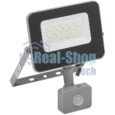 Прожектор Iek LPDO702-20-K03 СДО 07-20Д светодиодный серый с ДД IP44 IEK