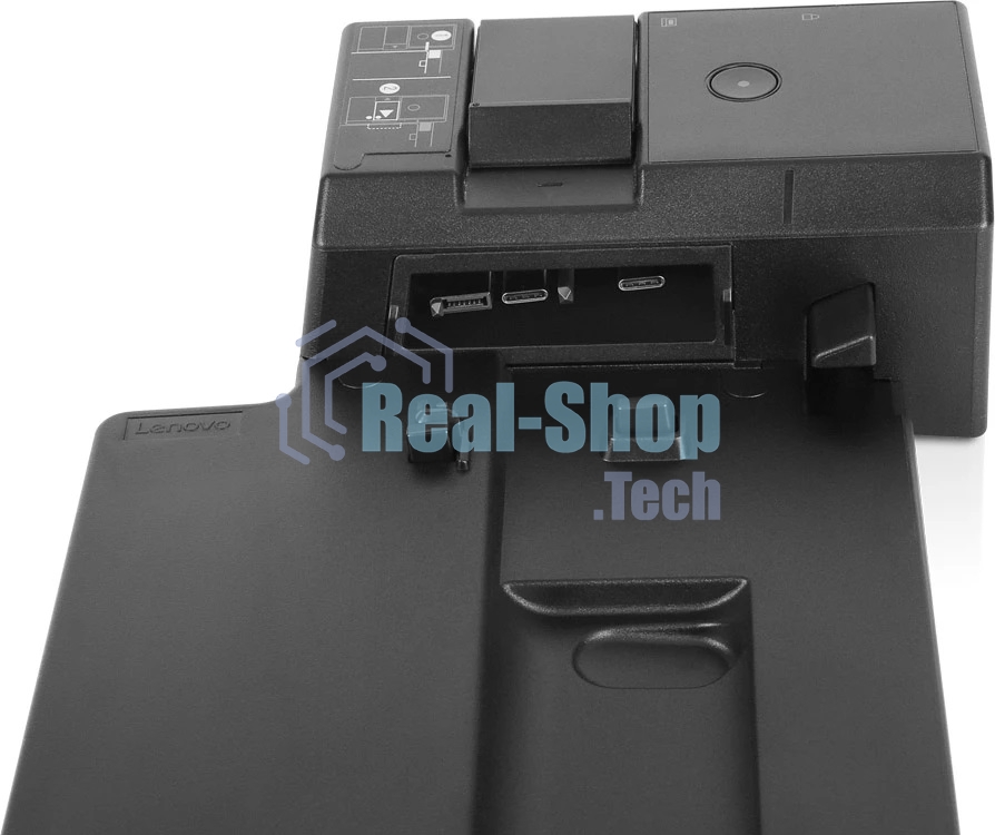 USB-концентратор Lenovo ThinkPad Basic Docking Station - 90W, 2xUSB 3.1, 2xUSB2.0,Gigabit Ethernet, 1xDP, 1x VGA,1xCombo Audio Port, DC-IN, Kensington slot, Key lock for L480, L580, T480, T480s, T580, X280, P52s, X1 Carbon G6