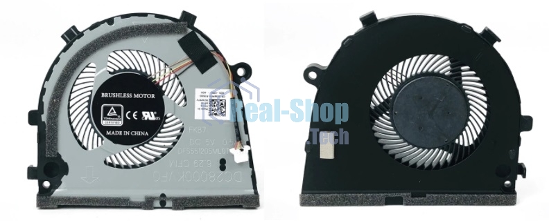 Вентилятор (кулер) для ноутбука Dell G3 G3-3579 G5 5587 GPU