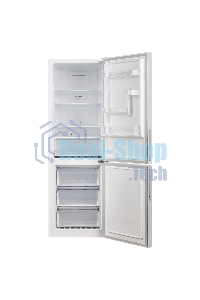 Холодильник Maunfeld MFF185NFW10 белый двухкамерный инвертор 240/100л морозилка снизу, No Frost