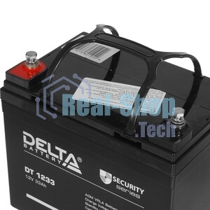 Батарея Delta DT 1233 (33 А\ч, 12В) свинцово- кислотный аккумулятор
