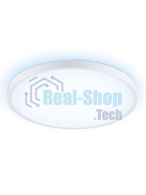 Потолочный светодиодный светильник Ambrella light FZ3005 WH белый IP44 33W+10W 6400+6400К D370*40 (Без ПДУ)