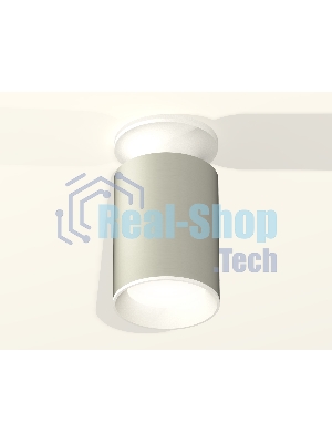 Светильник Ambrella Light XS6314061 SGR/SWH серый песок/белый песок MR16 GU5.3 (N6901, C6314, N6101)